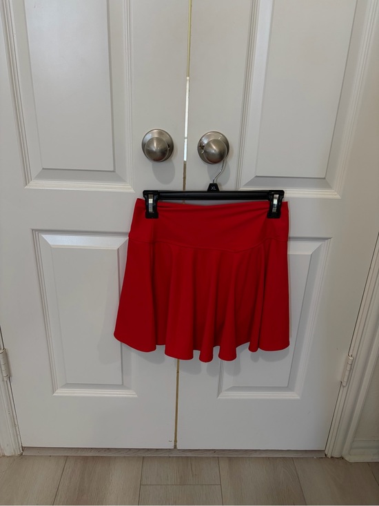 Pinspark Dresses & Skirts - Bright Red Circle Skirt - Women's Tennis Style